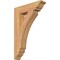 Ekena Millwork Thorton Traditional Smooth Bracket, Western Red Cedar, 3 1/2"W x 16"D x 24"H BKT04X16X24THR01SWR - alternate 1